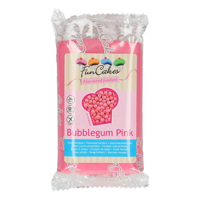 smaakfondant bubblegum pink