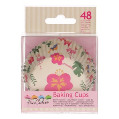 Funcakes baking cups - tropical