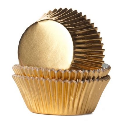 House of Marie baking cups folie goud