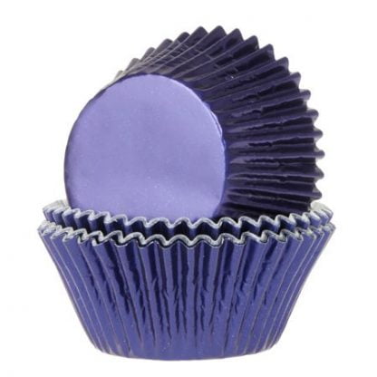 House of Marie baking cups navy blauw
