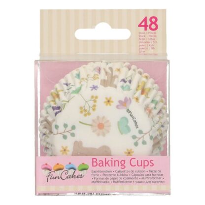 baking cups spring animals