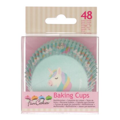 Baking cups - unicorn