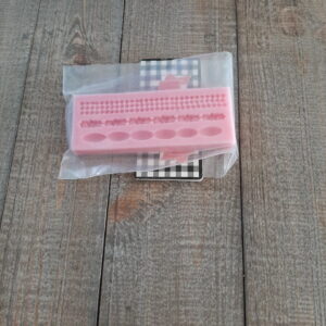 Siliconen smalle sierrand mal