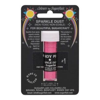 Sugarflair sparkle dust Candy pink