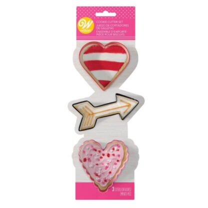 Valentijns koekjes uitsteker set