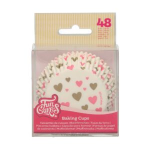 Funcakes hartjes baking cups