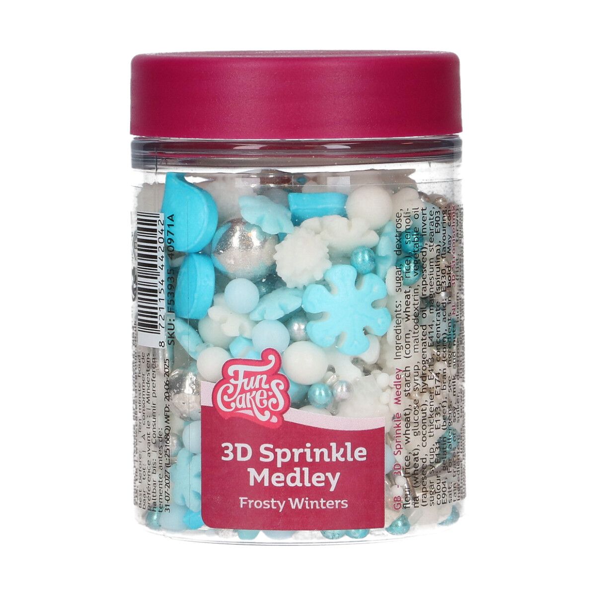 3D Sprinkle Medley Frosty Winters