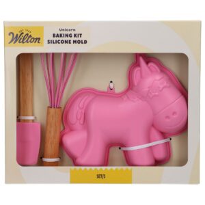 Wilton Baking Kit Silicone Mal Unicorn Set/3