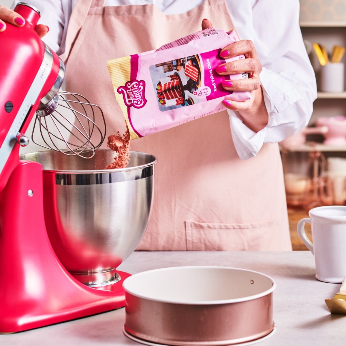 Funcakes mix red velvet - Afbeelding 3