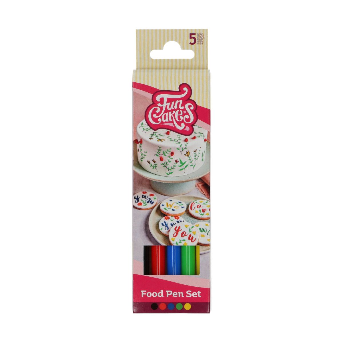 FunCakes Food Pen Primary set/5